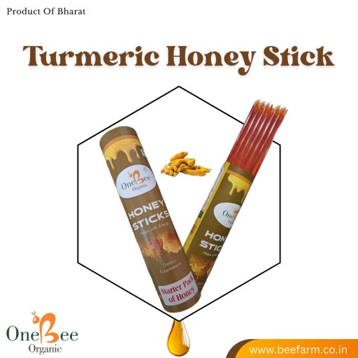 ORGANIC TURMERIC HONEY STICK